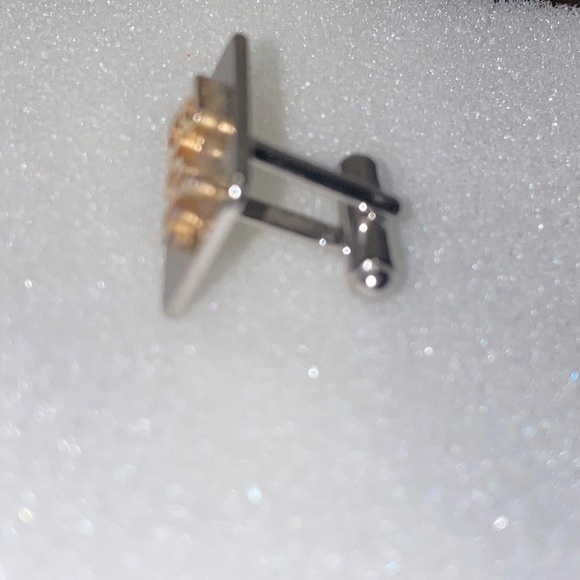 Vintage Monogram Initials BOB SWANK SINGLE‎ Cuff Link Replacement Lost Broken - Picture 5 of 5